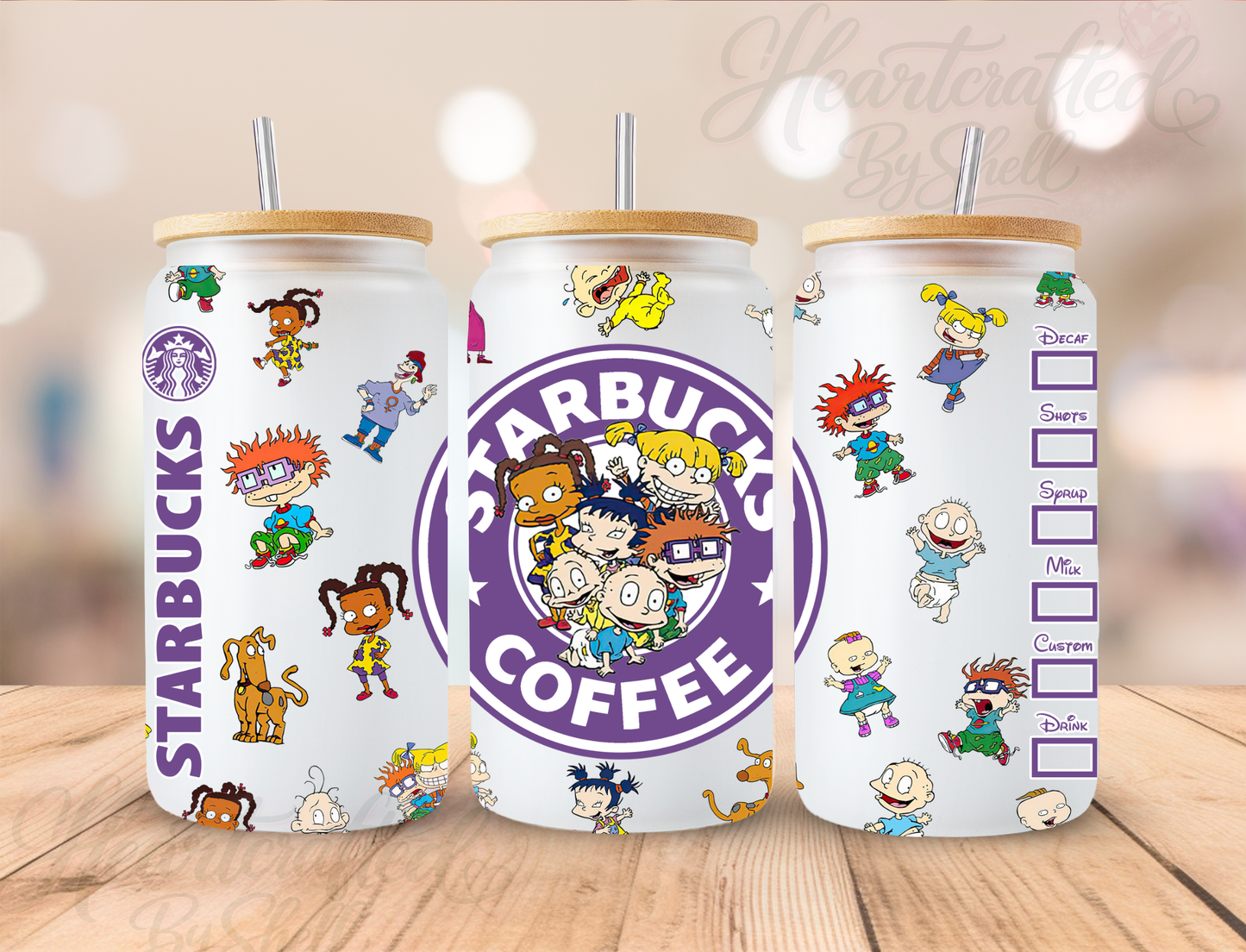 Rugrats glass can